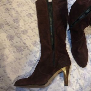 Ladies calf length boots